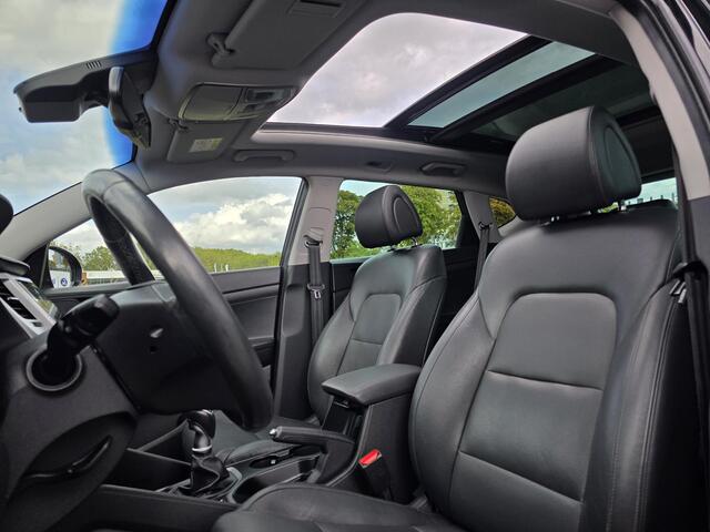 Hyundai TUCSON 1.6 T-GDi 177PK Premium | Schuifdak | Afneembare trekhaak | Stoelverwarming/ventilatie | Lederen bekleding | Elektrisch verstelbare stoelen |