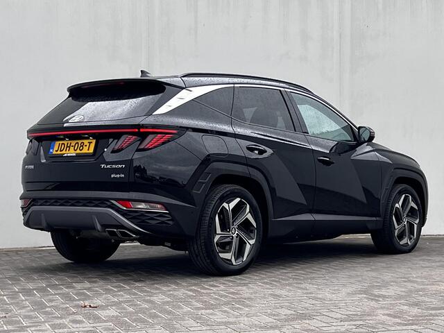 Hyundai TUCSON 1.6 T-GDI PHEV Plug in Premium 4WD / Dealer onderhouden / Leder / Afn. trekhaak 1.350 kg / Elektrische stoelen en klep / Navigatie / Stoelventilatie / Stuur-, stoel- en achterbankverwarming / 19" LM wielen /