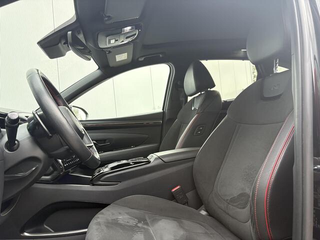 Hyundai TUCSON 1.6 T-GDI PHEV N Line Sky 4WD / Elektrisch glazen panorama-dak/ Airco/ Trekhaak Aanhangwagen geremd 1350 kg/ Cruise Control/ Apple carplay/Android Auto/