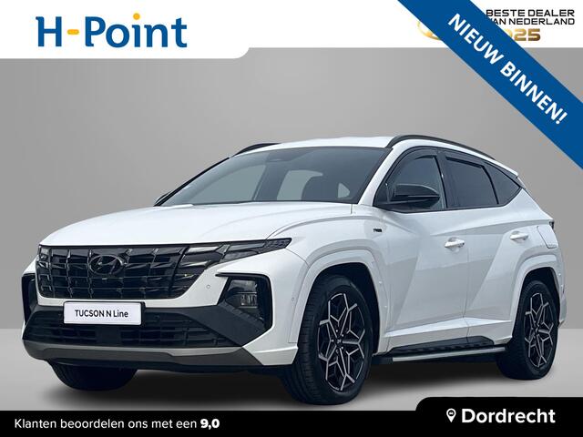 Hyundai TUCSON 1.6 T-GDI HEV 230PK Automaat N Line | Alcantara bekleding | Sidesteps | Blind spot view monitor | Stoelen met memory functie | 360o Camera |