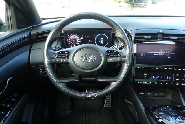 Hyundai TUCSON 1.6 T-GDI PHEV N Line Sky 4WD PANO, MEMORY, 360° CAMERA, KRELL AUDIO, ADAPTIEVE CRUISE, CLIMA, STOELVERWARMING/KOELING, NAVI, 37.339KM