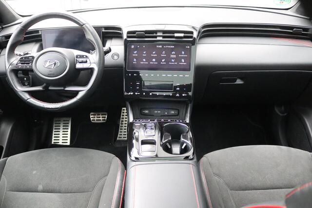 Hyundai TUCSON 1.6 T-GDI 230PK HEV N Line Sky Open-dak/Stoelverwarming-koeling/360-camera/Adaptive-cruise