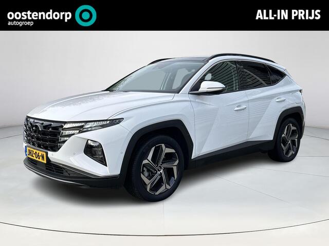 Hyundai TUCSON 1.6 T-GDI PHEV Premium Sky 4WD | Stoelverwarming/verkoeling | Stuurverwarming | Schuif-kantel dak | Lederen bekleding | 2e zit-rij bankverwarming | 360graden camera | 3-zone klimaatcontrole | Elektrische geheugen stoelen | KRELL- premium audiosysteem |