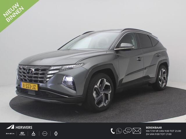 Hyundai TUCSON 1.6 T-GDI PHEV Premium 4WD AUTOMAAT /Trekhaak / 1ste Eigenaar / NL auto / Dealer onderhouden / Navigatie / Lederen bekleding / Stoelverwarming Voor & Achter / Adaptieve Cruise Control /