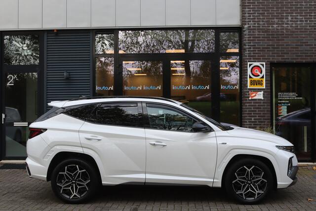 Hyundai TUCSON 1.6 T-GDI HEV N Line LED/Leder/360/Keyless/Virtual Cockpit/Elek. stoelen/19"/Trekhaak afn.