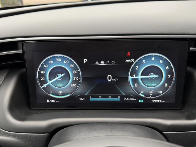 Hyundai TUCSON 1.6 T-GDI MHEV Comfort Smart Navi cruise .stoel verwarming .Stuur verwarming . Trekgewicht 1650 kg elc achter klep .