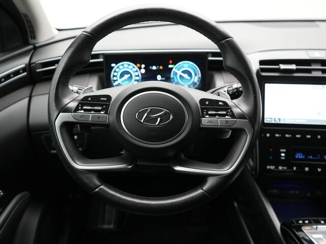 Hyundai TUCSON 1.6 T-GDI Premium Sky 4WD Plug In Hybrid 266pk Dealer O.H PHEV | Panodak | Adaptive Cruise | Camera | Krell Soundsystem | Keyless | Lederen Sporstoelen Memory & Ventilatie | Verwarmde Sportstoelen & Stuur | Apple Carplay | Pilot Assist | Navigatie |