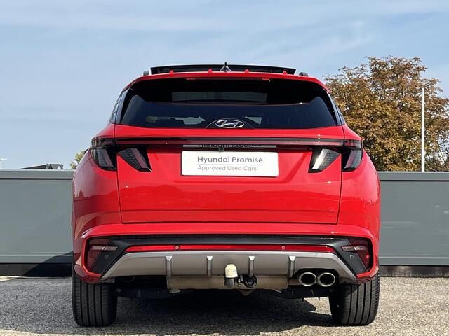 Hyundai TUCSON 1.6 T-GDI 265PK PHEV N Line 4WD | Trekhaak | Panorama schuifkanteldak | Blind spot view monitor | Alcantara premium bekleding | N-Line Pack | Sidesteps |