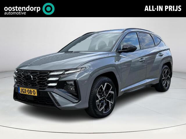 Hyundai TUCSON 1.6 T-GDI PHEV N Line Business | Climate Control | Stoelverwarming | Achteruitrijcamera | Cruise Control | Apple-Carplay en Android Auto | Navigatie |Trekhaak afneembaar| All Season banden\