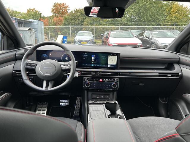 Hyundai TUCSON 1.6 T-GDI PHEV N Line Business | Climate Control | Stoelverwarming | Achteruitrijcamera | Cruise Control | Apple-Carplay en Android Auto | Navigatie |Trekhaak afneembaar| All Season banden\