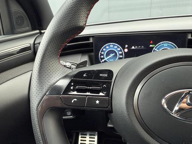 Hyundai TUCSON 1.6 T-GDI HEV 230pk N Line Edition / 1650 KG Trekgewicht / Apple Carplay / Android Auto / Achteruitrijcamera / Stoelverwarming / Navigatie /