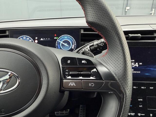 Hyundai TUCSON 1.6 T-GDI HEV 230pk N Line Edition / 1650 KG Trekgewicht / Apple Carplay / Android Auto / Achteruitrijcamera / Stoelverwarming / Navigatie /