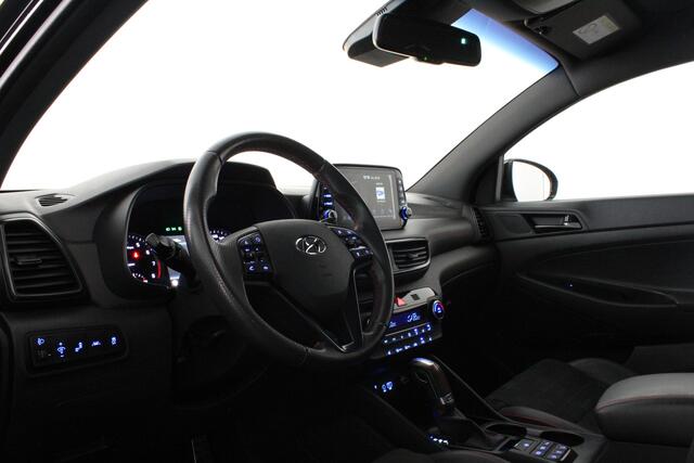 Hyundai TUCSON 1.6 T-GDI N-Line 177pk/Trekhaak/360°/Phantom Black/19inch/Automaat/All season banden...
