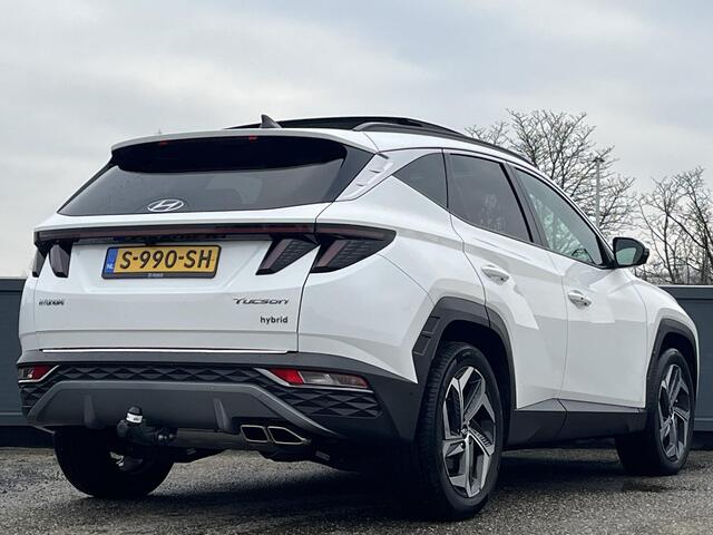 Hyundai TUCSON Premium Sky 1.6 T-GDI HEV 230pk | SCHUIFKANTELDAK | LEDEREN BEKLEDING | STOELVENTILATIE & VERWARMING | BLIND SPOT CAMERA | NED. AUTO |
