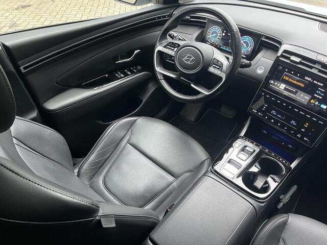 Hyundai TUCSON Premium Sky 1.6 T-GDI HEV 230pk | SCHUIFKANTELDAK | LEDEREN BEKLEDING | STOELVENTILATIE & VERWARMING | BLIND SPOT CAMERA | NED. AUTO |