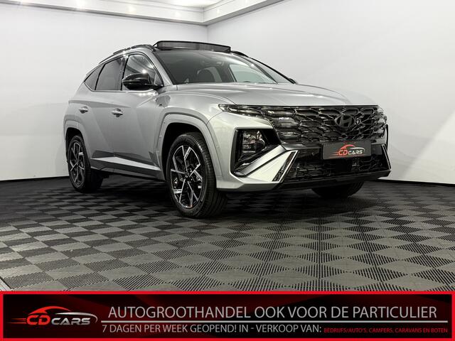 Hyundai TUCSON 1.6 T-GDI HEV N Line Sky Pano, 360 Camera, Navi, Head-up display, Memory stoelen, Keyless start, Elektrische achterklep, Stoelverwarming, 5 jaar