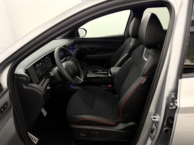 Hyundai TUCSON 1.6 T-GDI HEV N Line Sky Pano, 360 Camera, Navi, Head-up display, Memory stoelen, Keyless start, Elektrische achterklep, Stoelverwarming, 5 jaar