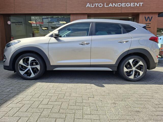 Hyundai TUCSON 1.6 T-GDI 177 pk Automaat | Lederen bekleding | Trekhaak |Stoel /stuur verwarmin