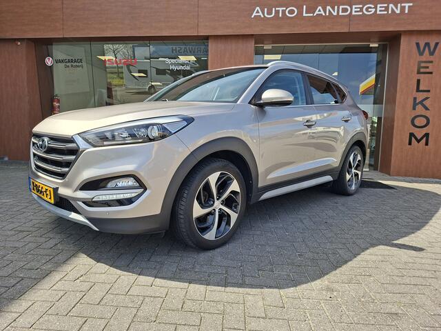 Hyundai TUCSON 1.6 T-GDI 177 pk Automaat | Lederen bekleding | Trekhaak |Stoel /stuur verwarmin