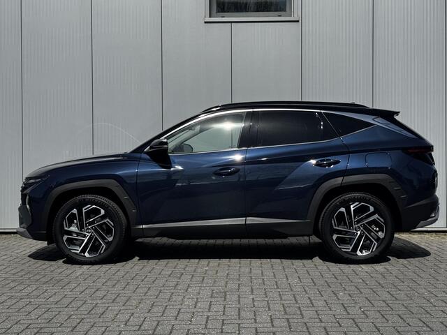 Hyundai TUCSON 1.6 T-GDI HEV Comfort Smart Automaat / 3-zone airco / Stoel en Stuur verwarming / 19" LM / Navigatie / Head up Display /