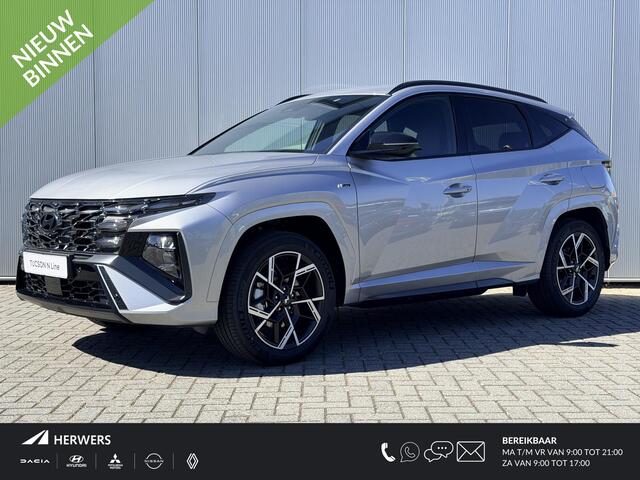 Hyundai TUCSON 1.6 T-GDI PHEV N Line Business / 2000 Voordeel / Stoelverwarming / Stuurverwarming / Climate Control / Adaptive Cruise Control / Achteruitrijcamera / Parkeersensoren Voor + Achter / KRELL Audio /