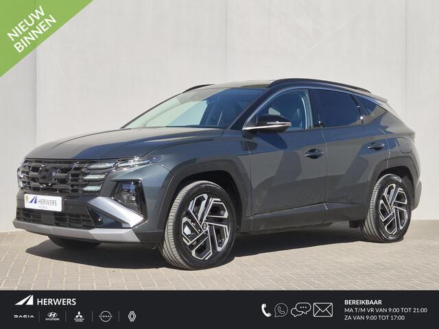 Hyundai TUCSON 1.6 T-GDI PHEV Premium / Facelift Model / Dealer onderhouden / Fabrieksgarantie tot 09-2029 / Head Up Display / Trekgewicht 1210 kg / Elektrische achterklep / Achteruitrijcamera / Draadloze telefoon lader / Apple Carplay Android Auto / Stuur- & Stoelverwa