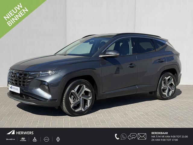 Hyundai TUCSON 1.6 T-GDI HEV Premium / Fabrieksgarantie tot 4-2028 / 8 jaar hybride batterij garantie / Navigatie / Elektr. Stoelen / Stoelverwarming / Lederen Bekleding / Camera / Krell Audio / Apple Carplay & Android Auto /