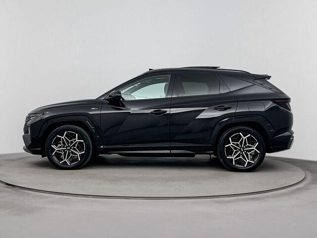 Hyundai TUCSON 1.6 T-GDI PHEV N Line Sky 4WD | Schuif/kantel dak | Achteruitrij camera | Elektrische stoelen | Dodehoek detectie | Navigatie | Stoelverwarming & verkoeling |