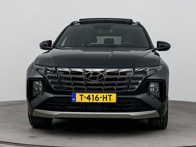 Hyundai TUCSON 1.6 T-GDI PHEV N Line Sky 4WD | Schuif/kantel dak | Achteruitrij camera | Elektrische stoelen | Dodehoek detectie | Navigatie | Stoelverwarming & verkoeling |