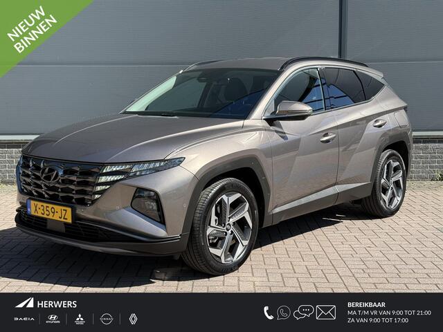 Hyundai TUCSON 1.6 T-GDI HEV Premium / Eerste Eigenaar / Elektrische Stoelen met Geheugen / Elektrische Achterklep / Stoel Verwarming+Verkoeling / Apple Carplay&Android Auto / 360º Camera / Stuur Verwarming / Lederen Bekleding /