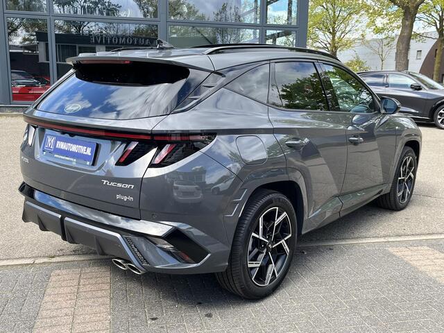 Hyundai TUCSON 1.6 T-GDI PHEV N Line Sky | NIEUWE AUTO | PANORAMADAK | STUUR + STOELVERWARMING | ACHTERUITRIJCAMERA | KEYLESS | DODE HOEK | ADAP. CRUISE | APPLECARPLAY |