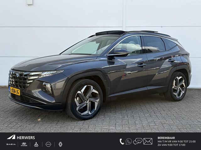 Hyundai TUCSON 1.6 T-GDI HEV Premium Sky / Achterbank verwarmd / Airco (automatisch) / Cruise control adaptief met Stop&Go /