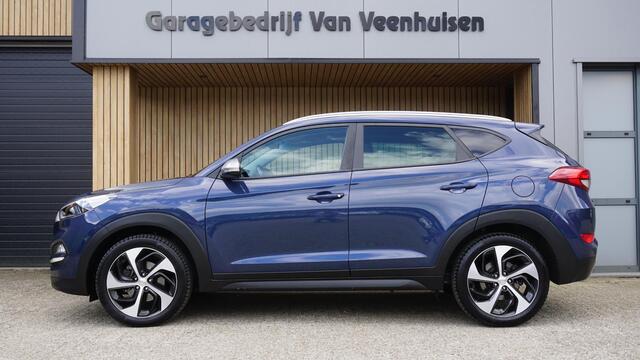 Hyundai TUCSON 1.6 T-GDi 177pk Comfort 4WD Navi Trekhaak A-Camera 19inch LM Stuur & Stoel V.W. 65360km!