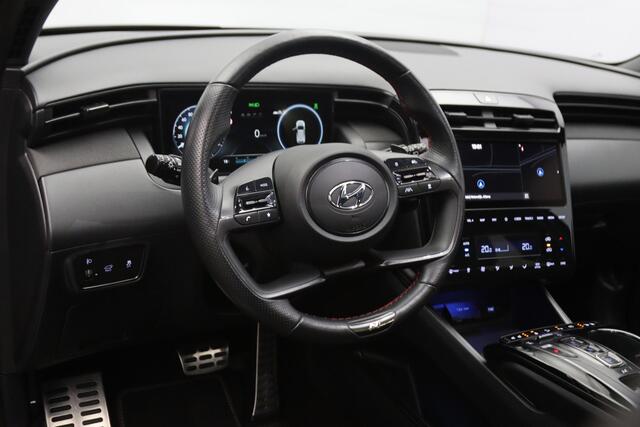 Hyundai TUCSON 1.6 T-GDI HEV 180 PK N Line, Trekhaak, Panoramadak, Stoelkoeling / Verwarming, 360 Camera,