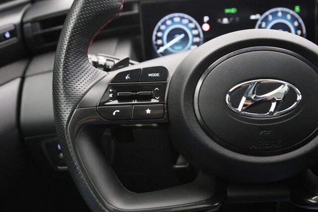 Hyundai TUCSON 1.6 T-GDI HEV 180 PK N Line, Trekhaak, Panoramadak, Stoelkoeling / Verwarming, 360 Camera,