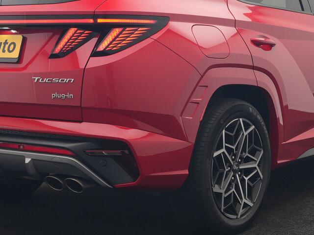 Hyundai TUCSON 1.6 T-GDI N Line 4WD PHEV 265pk Dealer O.H. | Adaptive Cruise | Camera | Alcantara Sportstoelen & Stuur Verwarmd | Krell Audio | Apple Carplay | Keyless | Blis | 19"L.M | Navigatie | DAB | Plug In Hybrid |