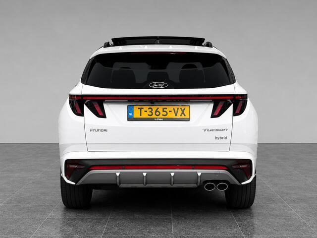 Hyundai TUCSON N Line Sky 1.6 T-GDI HEV 230pk | SCHUIF/KANTELDAK | 360° CAMERA | STOELVERW. V + A | STOELVERKOELING | ADAPTIVE CRUISE | ALCANTARA |