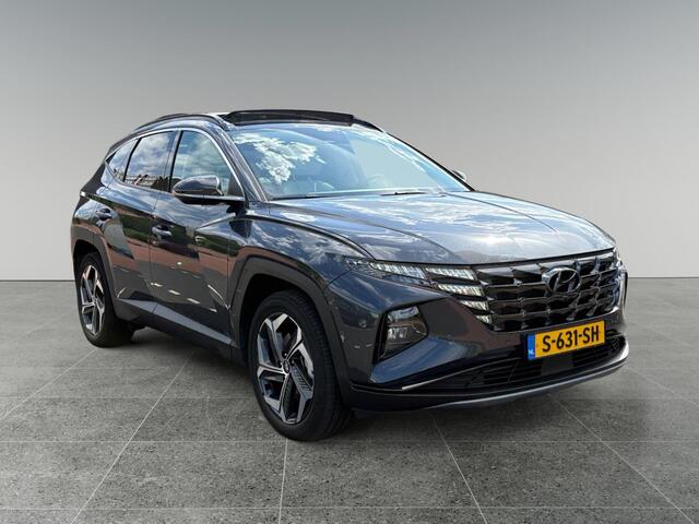 Hyundai TUCSON 1.6 T-GDI 230pk HEV Premium Sky | SCHUIF/KANTELDAK | LEDEREN BEKLEDING | STOELVENTILATIE & VERWARMING | BLIND SPOT CAMERA | LAGE KMSTAND |