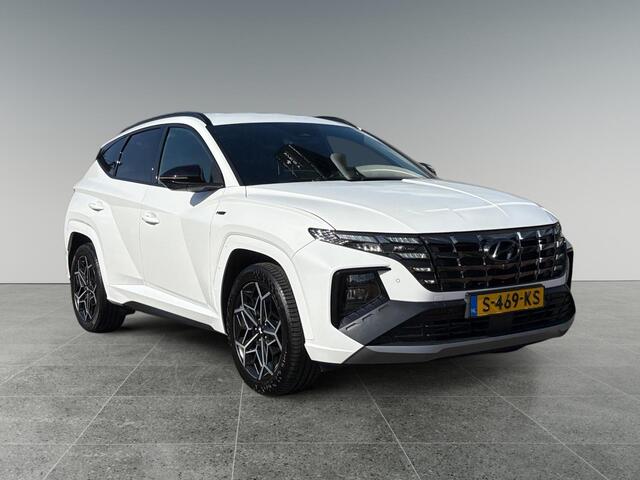 Hyundai TUCSON N Line 1.6 T-GDI HEV 230pk | TREKHAAK | 360° CAMERA | STOELVERW. V + A | STOELVERKOELING | ADAPTIVE CRUISE | ALCANTARA | 1650KG TREKVERMOGEN |