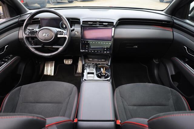 Hyundai TUCSON 1.6 T-GDI PHEV Premium Sky 4WD N-LINE TREKHAAK-AFN. PANO/SCHUIFDAK STUUR/STOELVERW. CARPLAY KRELL-AUDIO CAMERA 2XPDC 19''LMV DEALERONDH. ENZ.