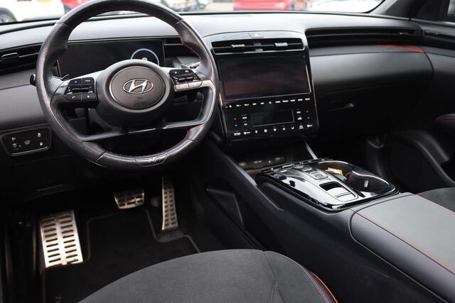 Hyundai TUCSON 1.6 T-GDI PHEV Premium Sky 4WD N-LINE TREKHAAK-AFN. PANO/SCHUIFDAK STUUR/STOELVERW. CARPLAY KRELL-AUDIO CAMERA 2XPDC 19''LMV DEALERONDH. ENZ.