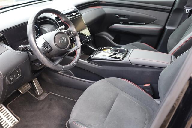 Hyundai TUCSON 1.6 T-GDI PHEV Premium Sky 4WD N-LINE TREKHAAK-AFN. PANO/SCHUIFDAK STUUR/STOELVERW. CARPLAY KRELL-AUDIO CAMERA 2XPDC 19''LMV DEALERONDH. ENZ.
