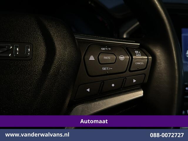 Isuzu D-MAX 1.9 Extended 164pk Automaat 3500kg Trekhaak Euro6 Airco | Camera | Sidebars | Leer | Apple Carplay Lichtmetalen Velgen, Adaptive Cruisecontrol, Android Auto, Parkeersensoren, stoelverwarming