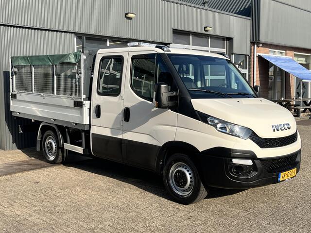 Iveco DAILY 35S11D 2.3 345 7 persoons 3500kg trekgewicht Airco Euro 5 Pick-up Open laadbak Bakwagen 1e eiegenaar P-up