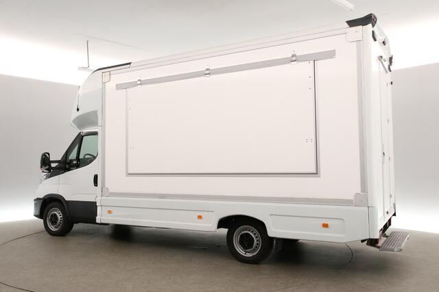 Iveco DAILY 35S14 2.3 410 VERWACHT | Foodtruck | Patatwagen | Verkoopwagen | Patatkraam | Eventtruck | Frietwagen | Snackwagen | Zijdeur | Airco Treeplank
