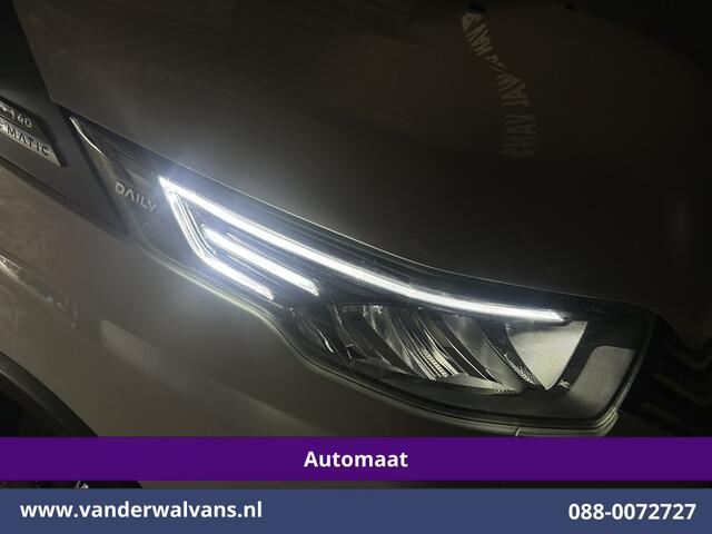 Iveco DAILY 35S14V 136pk Automaat 3500kg Trekhaak L2H2 Euro6 Airco | Navigatie | LED | Cruisecontrol Chauffeursstoel, Camera | Bijrijdersbank