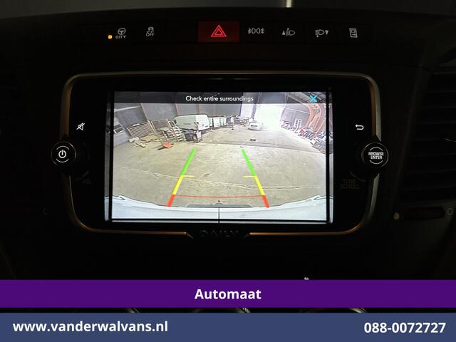 Iveco DAILY 35S14V 136pk Automaat 3500kg Trekhaak L2H2 Euro6 Airco | Navigatie | LED | Cruisecontrol Chauffeursstoel, Camera | Bijrijdersbank