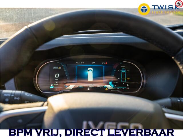 Iveco DAILY 35s16va8 12m3 automaat, ex DEMO, BPM vrij, zeer luxe uitgevoerd