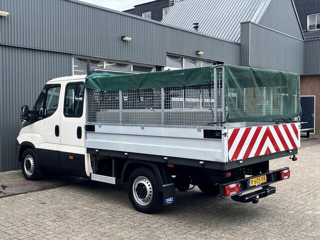 Iveco DAILY 35S12D 2.3 345 6-Persoons 3500kg trekgewicht Airco Euro 6 Pick-up Open laadbak Bakwagen 1e eigenaar P-up
