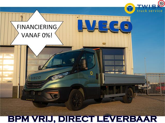 Iveco DAILY SPECIAL EDITION 35S16Ha8 BPM VRIJ 2.3 156pk/400nm Euro 6, 8 traps VOL automaat, open laadbak 410cm * 207cm, zeer rijk uitgerust